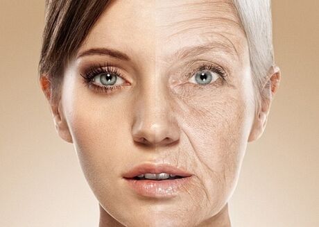 before and after laser rejuvenation of facial skin